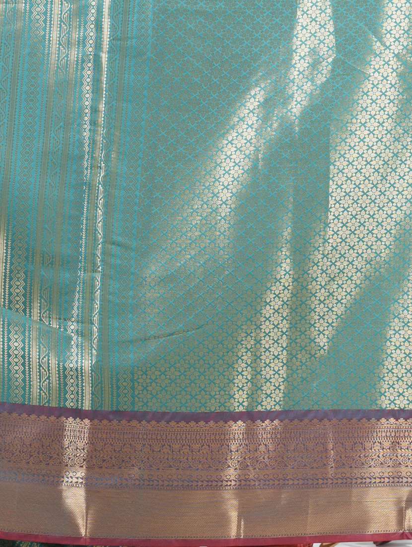 women self design bordered saree with blouse - 22312690 -  Standard Image - 5