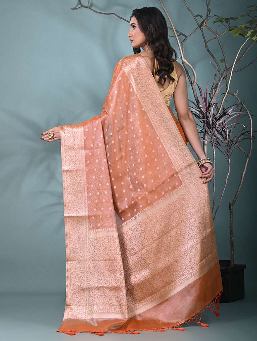 women self design bordered saree with blouse - 22312697 -  Standard Image - 3