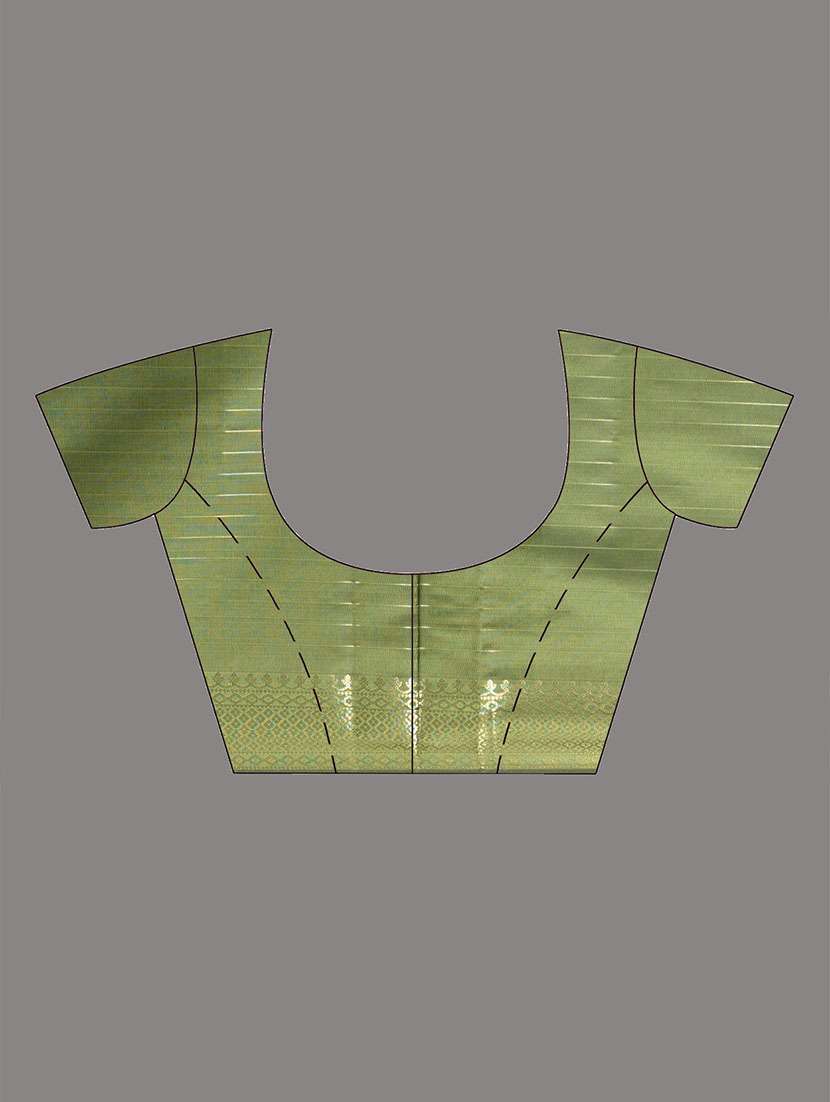 women checkered bordered saree with blouse - 22312710 -  Standard Image - 5