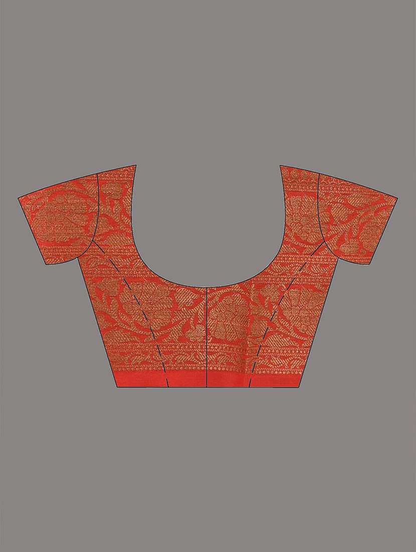 women self design bordered saree with blouse - 22312715 -  Standard Image - 5