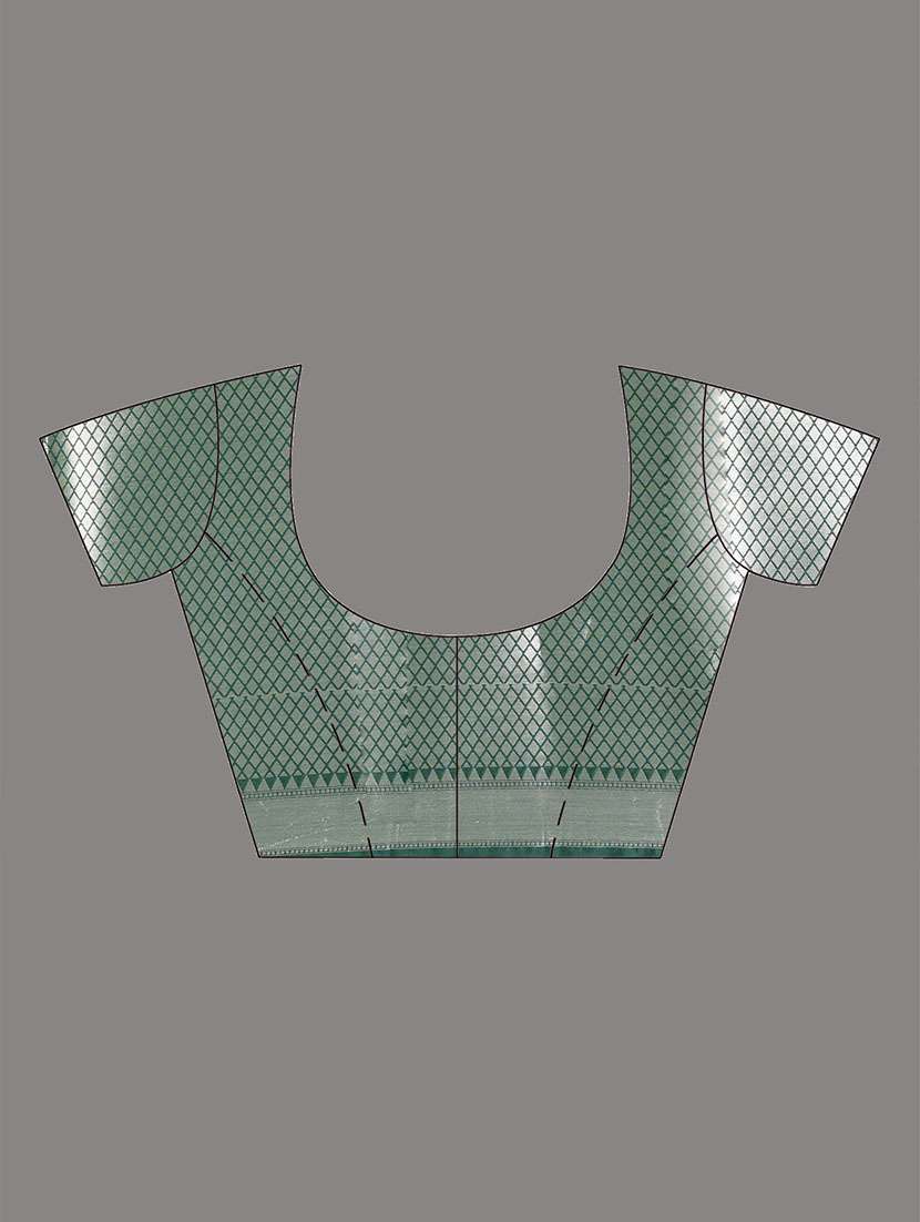 women tie & dye printed saree with blouse - 22312746 -  Standard Image - 5