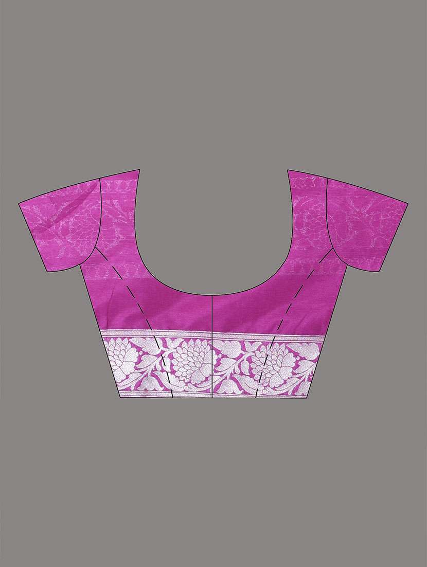 women self design bordered saree with blouse - 22312751 -  Standard Image - 5