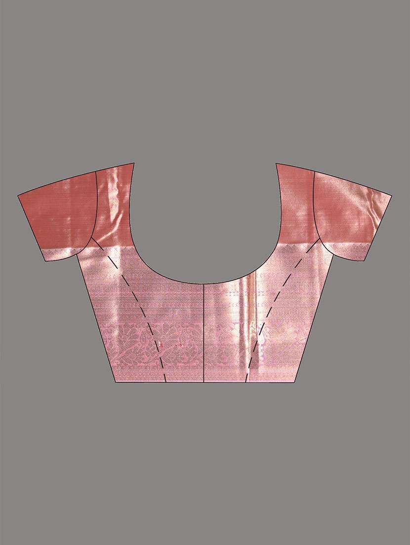 women self design kanjivaram saree with blouse - 22312767 -  Standard Image - 5