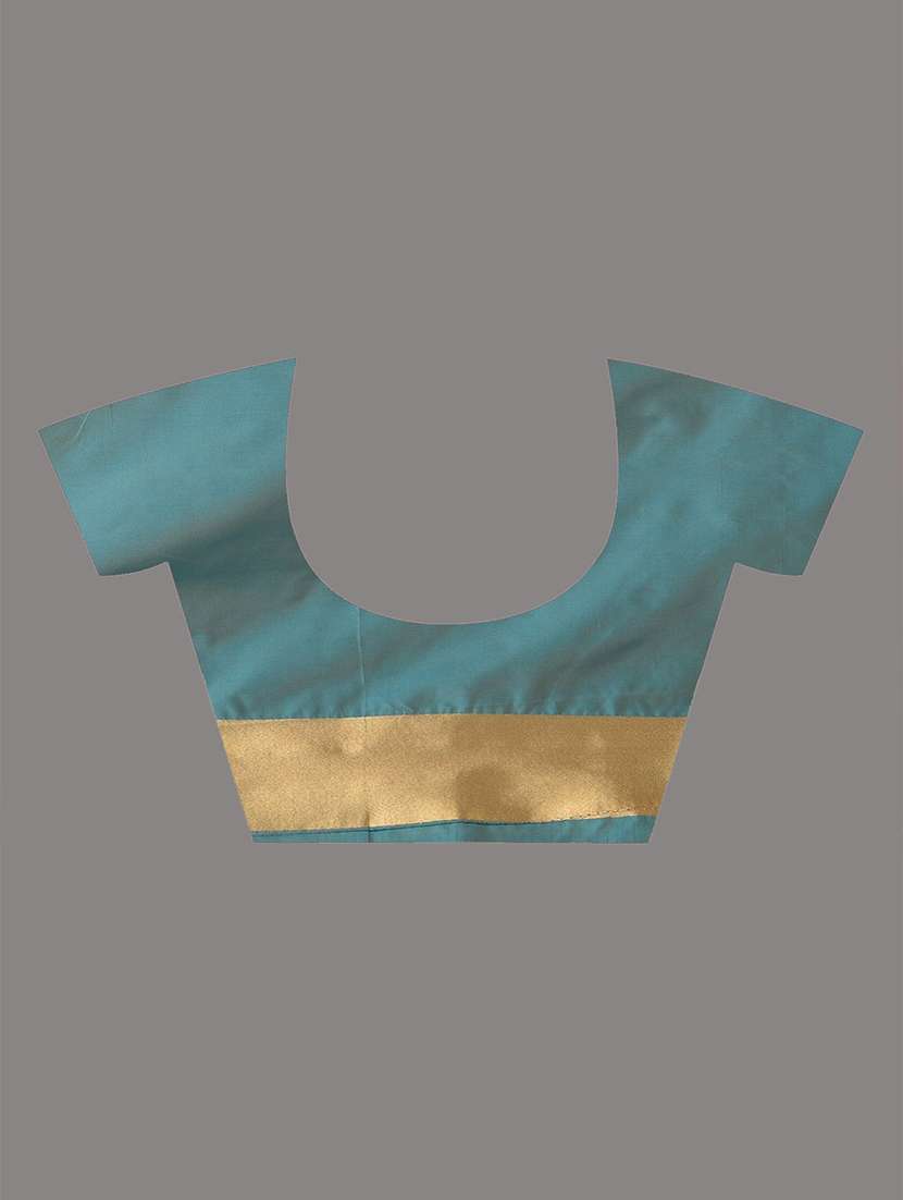 women ikat pochampalli saree with blouse - 22312797 -  Standard Image - 5