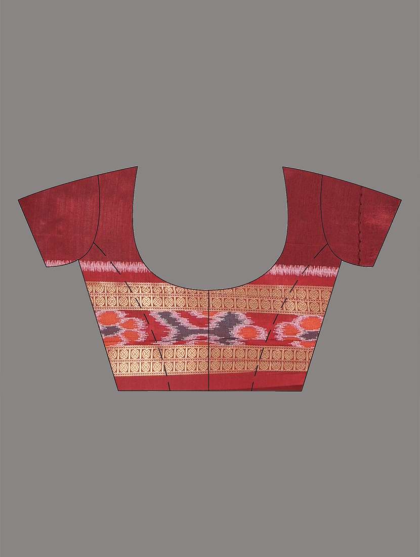 women self design tussar saree with blouse - 22312807 -  Standard Image - 5