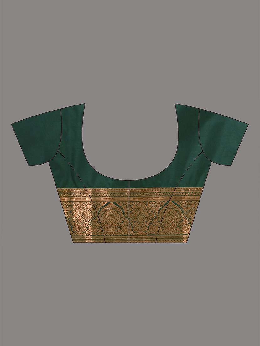 women self design southern silk saree with blouse - 22312817 -  Standard Image - 5