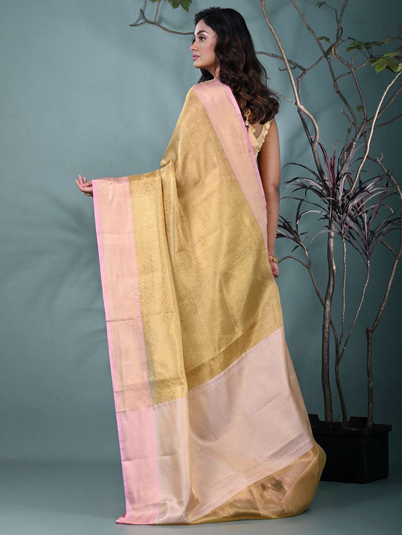women self design bordered saree with blouse - 22312839 -  Standard Image - 3