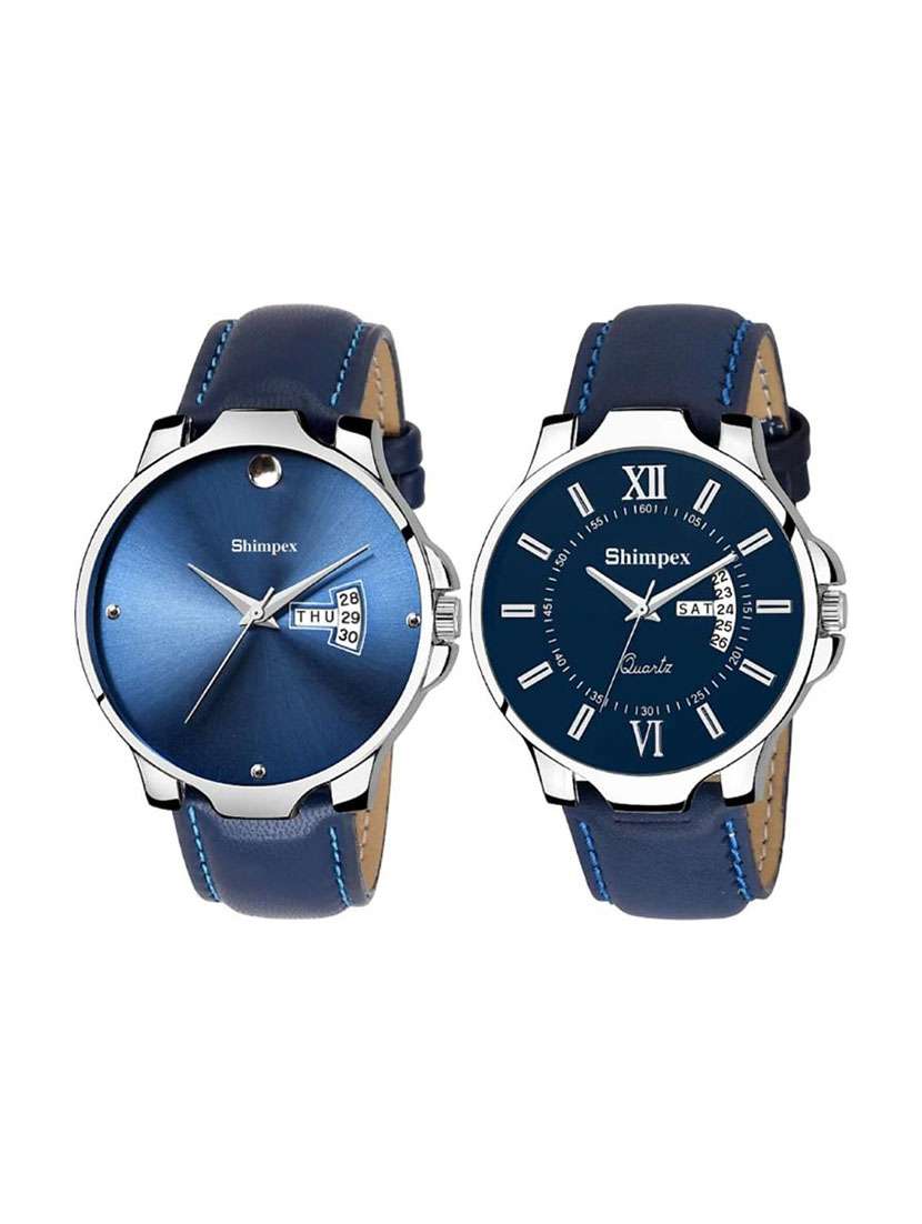 boys classic edge analog watch set of 2 