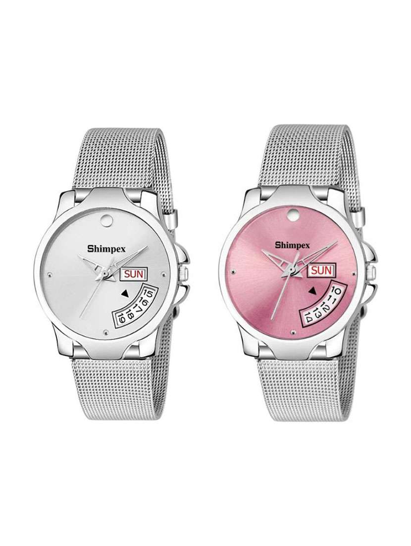 boys classic edge analog watch set of 2 