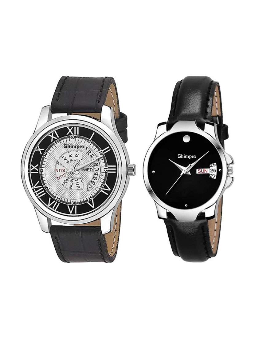 boys classic edge analog watch set of 2 