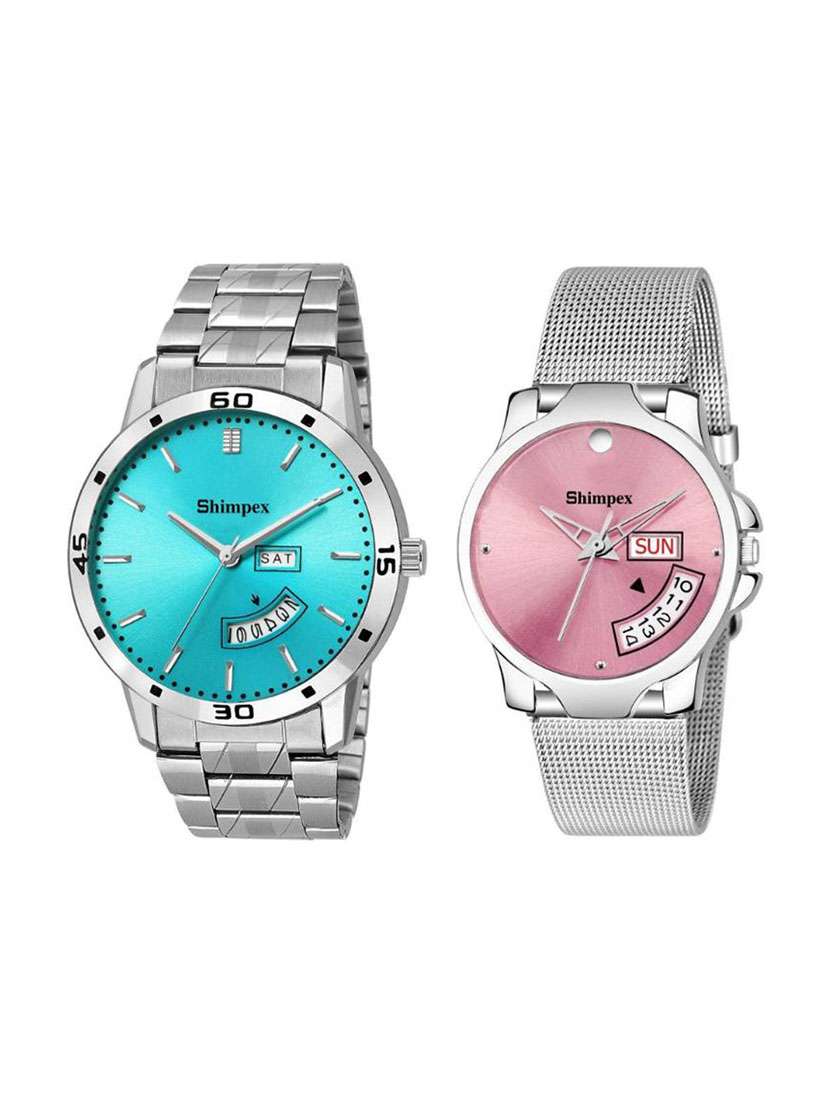 boys classic edge analog watch set of 2 