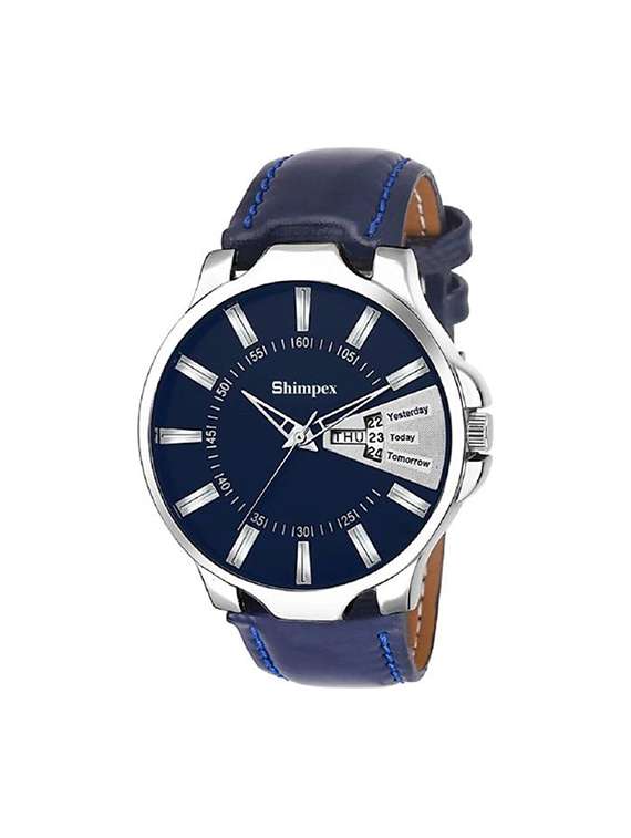 men classic edge analog watch series