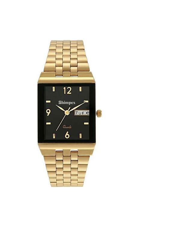 men classic edge analog watch series