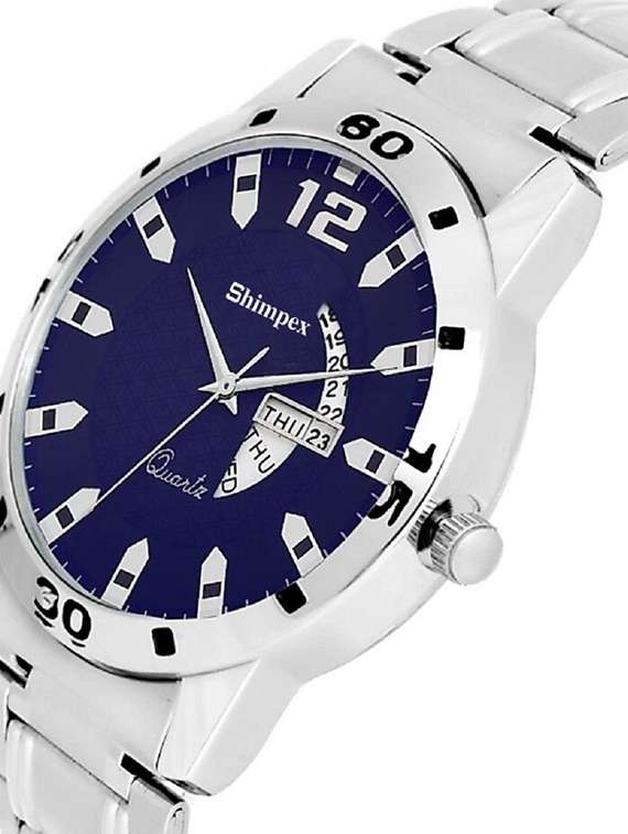 classic edge analog watch for couple - 22314731 -  Standard Image - 3