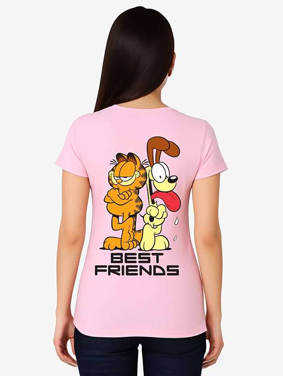 women printed short sleeve t-shirt