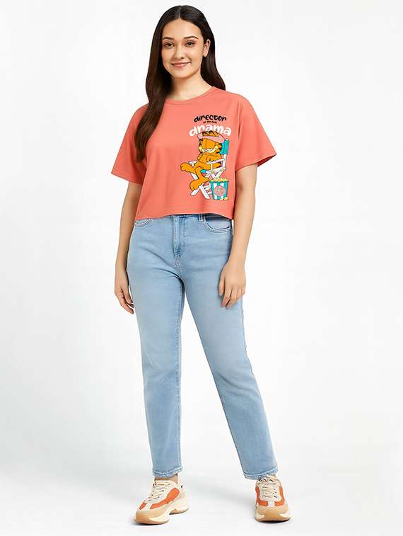 women printed short sleeve t-shirt - 22315919 -  Standard Image - 3