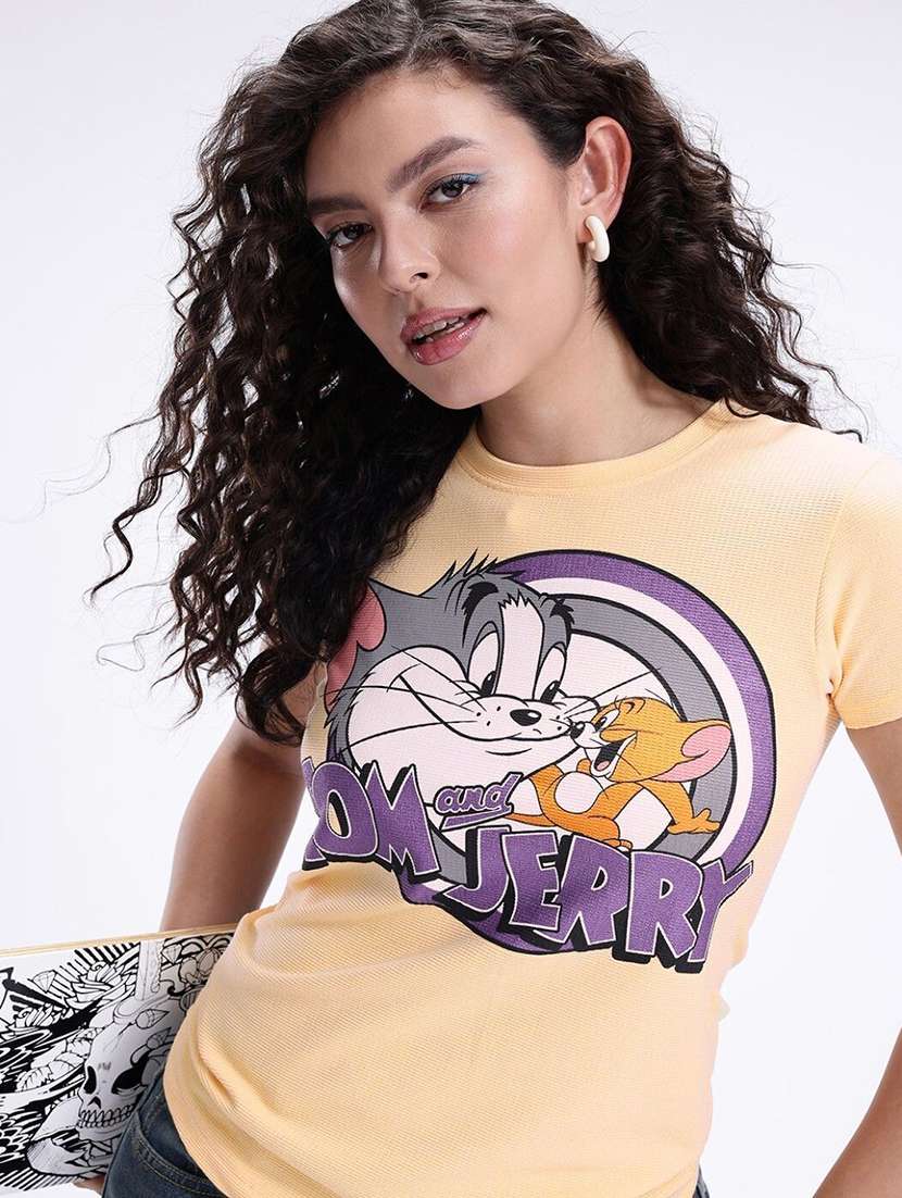 women printed short sleeve t-shirt - 22315920 -  Standard Image - 3