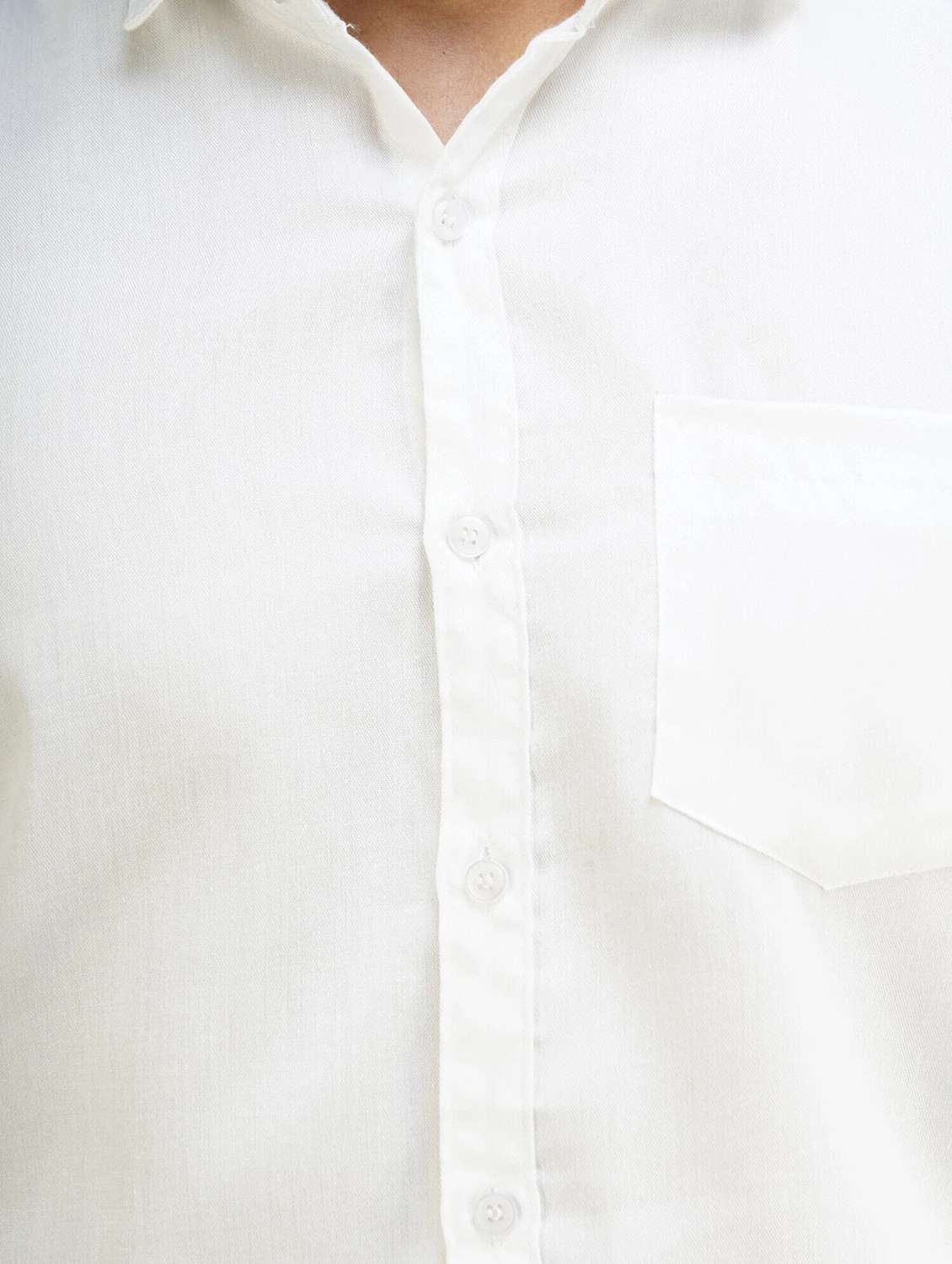 men solid long sleeve regular fit formal shirt - 22316097 -  Standard Image - 3