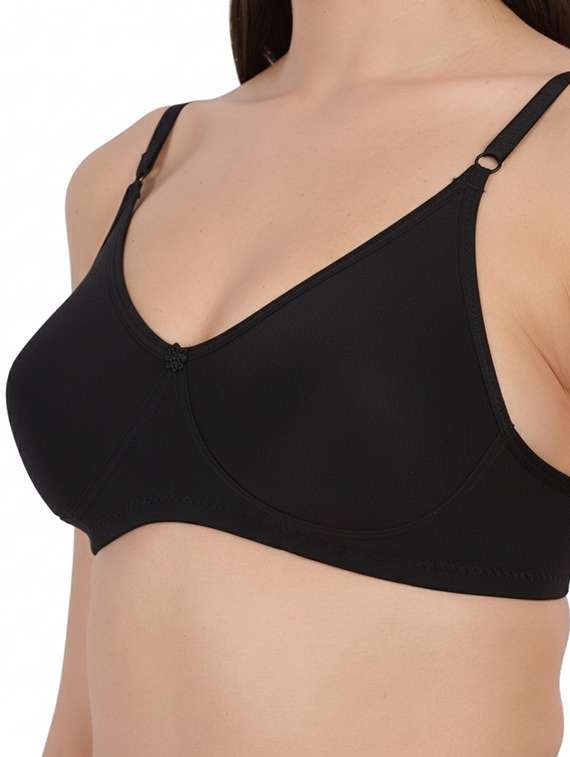women solid lightly padded bra - 22316166 -  Standard Image - 3