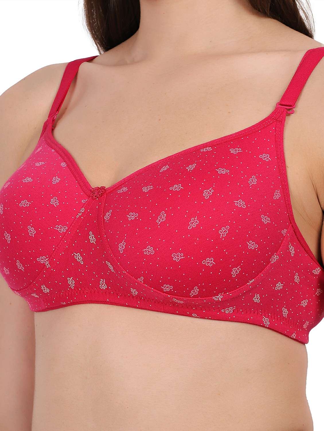 women printed lightly padded bra - 22316179 -  Standard Image - 3