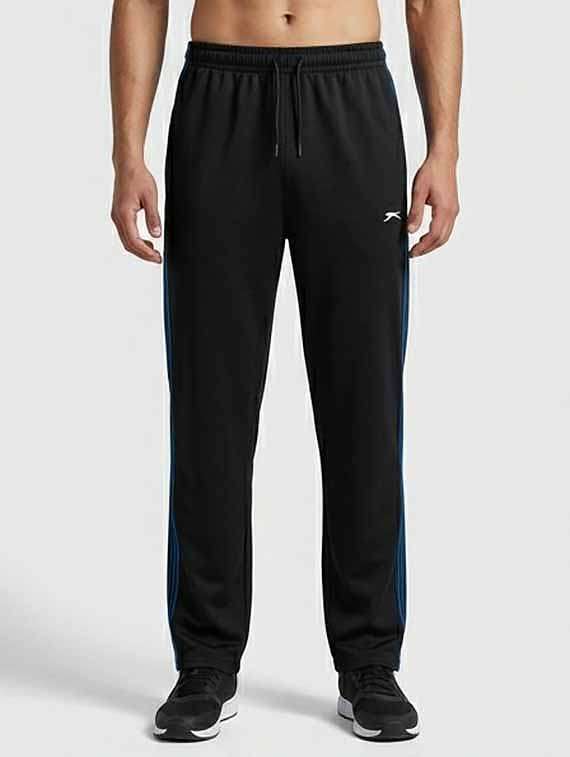 men side striped mid rise track pant