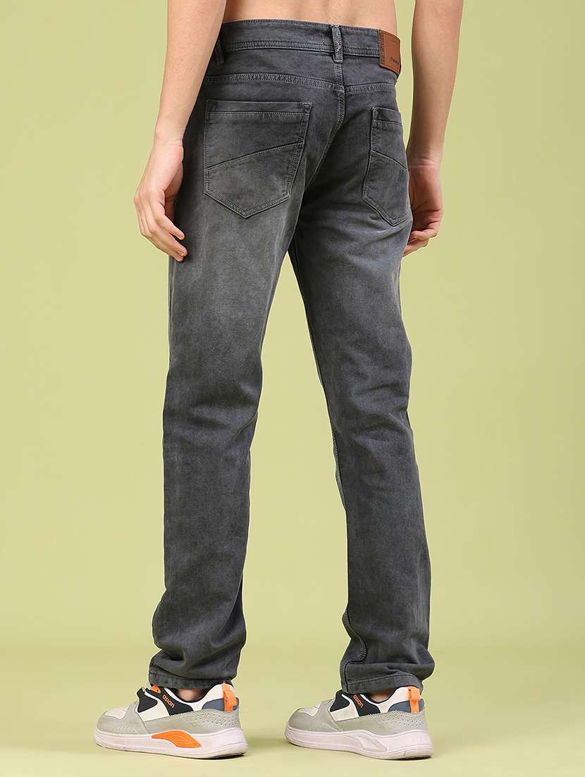 men washed mid rise full length jeans - 22316512 -  Standard Image - 3