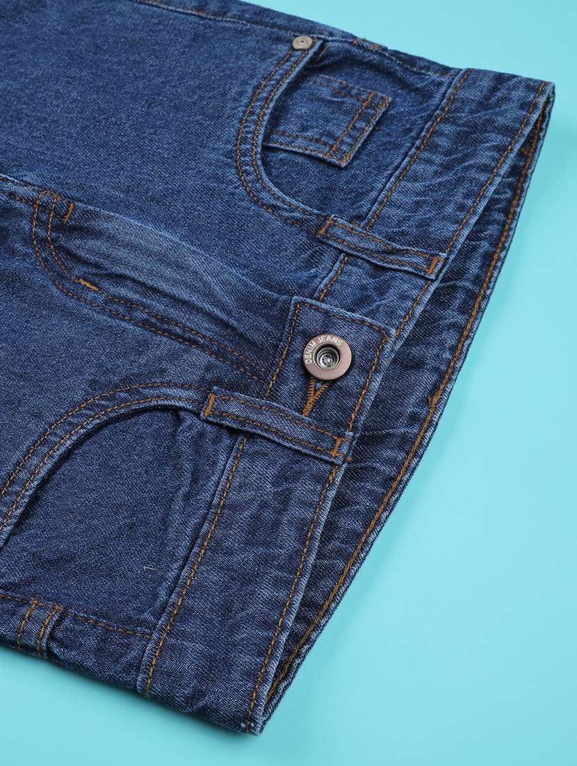 boys solid mid rise staright jean - 22316555 -  Standard Image - 3