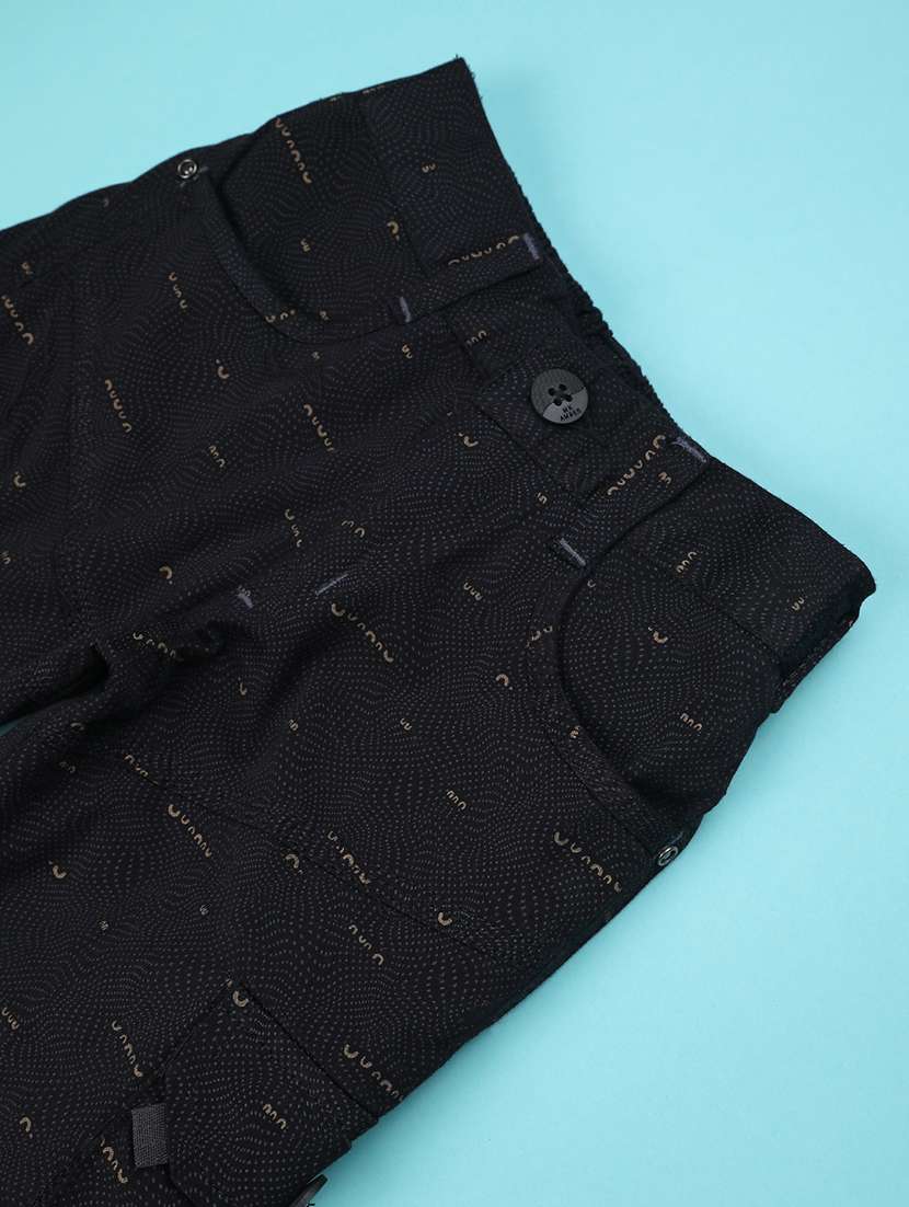 boys printed mid rise cargo shorts - 22316645 -  Standard Image - 3