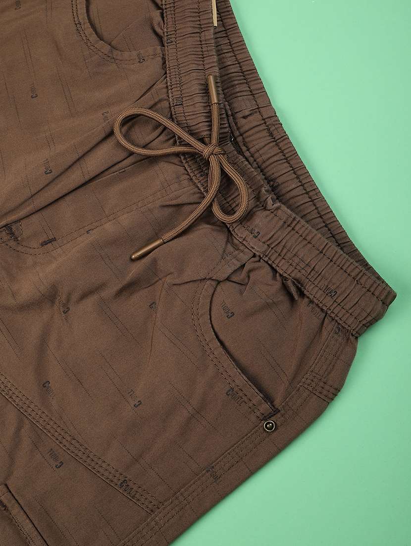 boys printed mid rise cargo shorts - 22316685 -  Standard Image - 3