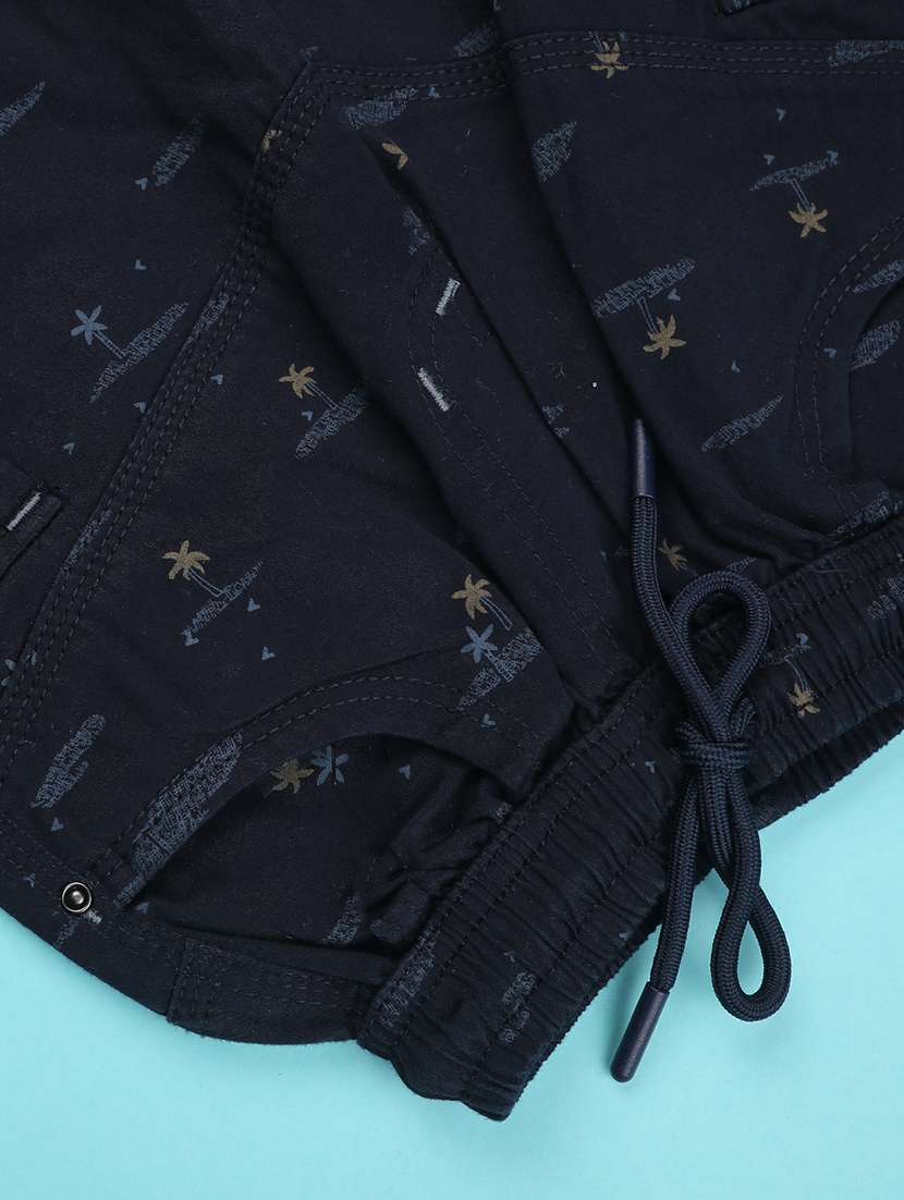 boys printed mid rise cargo shorts - 22316696 -  Standard Image - 3