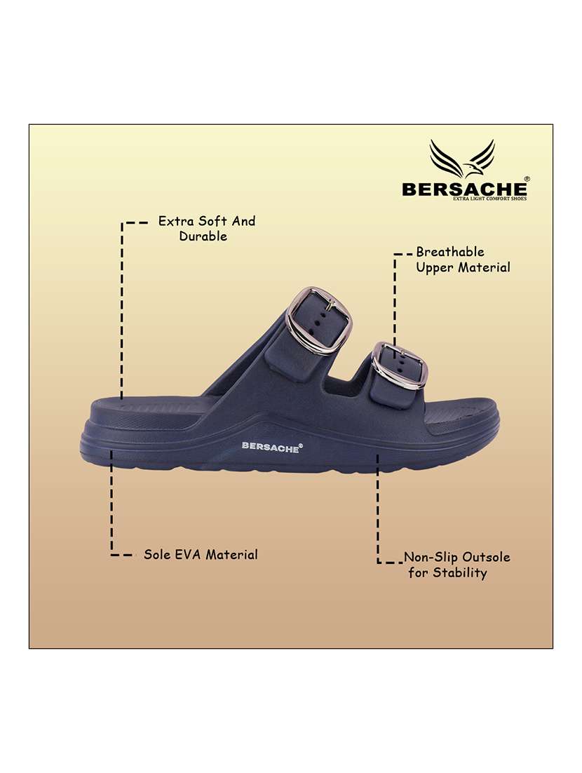 men solid slip on slider - 22316947 -  Standard Image - 3