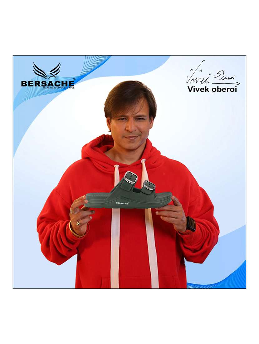 men solid slip on slider - 22316951 -  Standard Image - 5