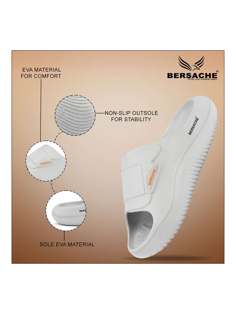 men solid slip on slider - 22316953 -  Standard Image - 3