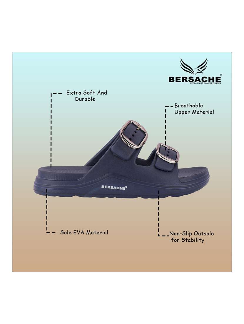 men solid slip on slider - 22316957 -  Standard Image - 3