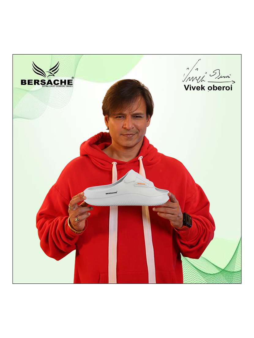 men solid slip on slider - 22316991 -  Standard Image - 5