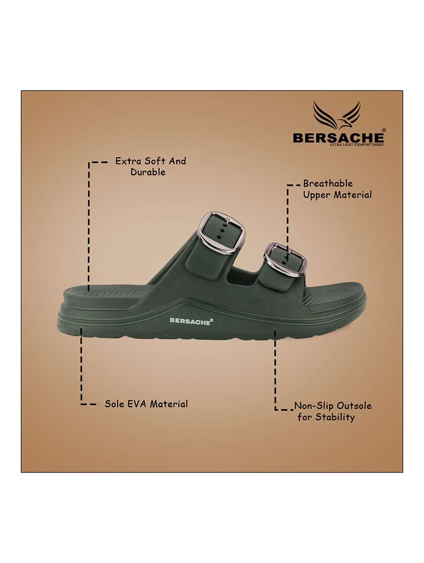 men solid slip on slider - 22316995 -  Standard Image - 3