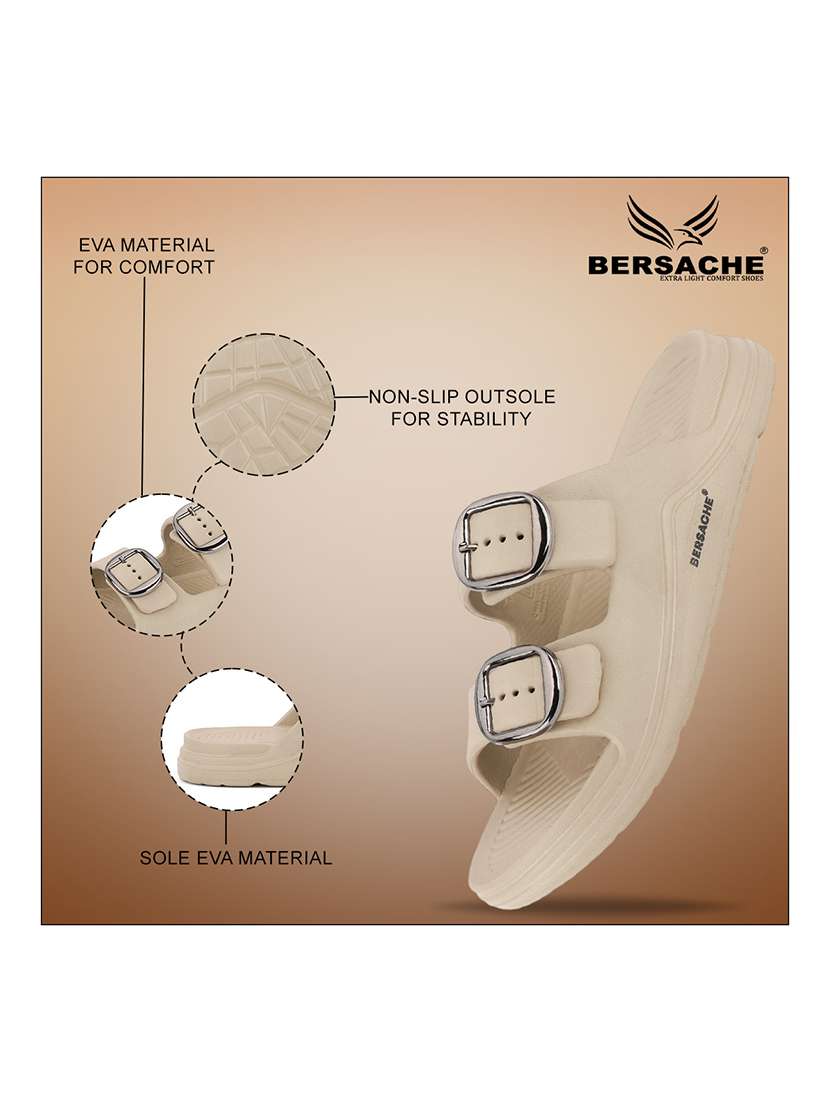 men solid slip on slider - 22317000 -  Standard Image - 3