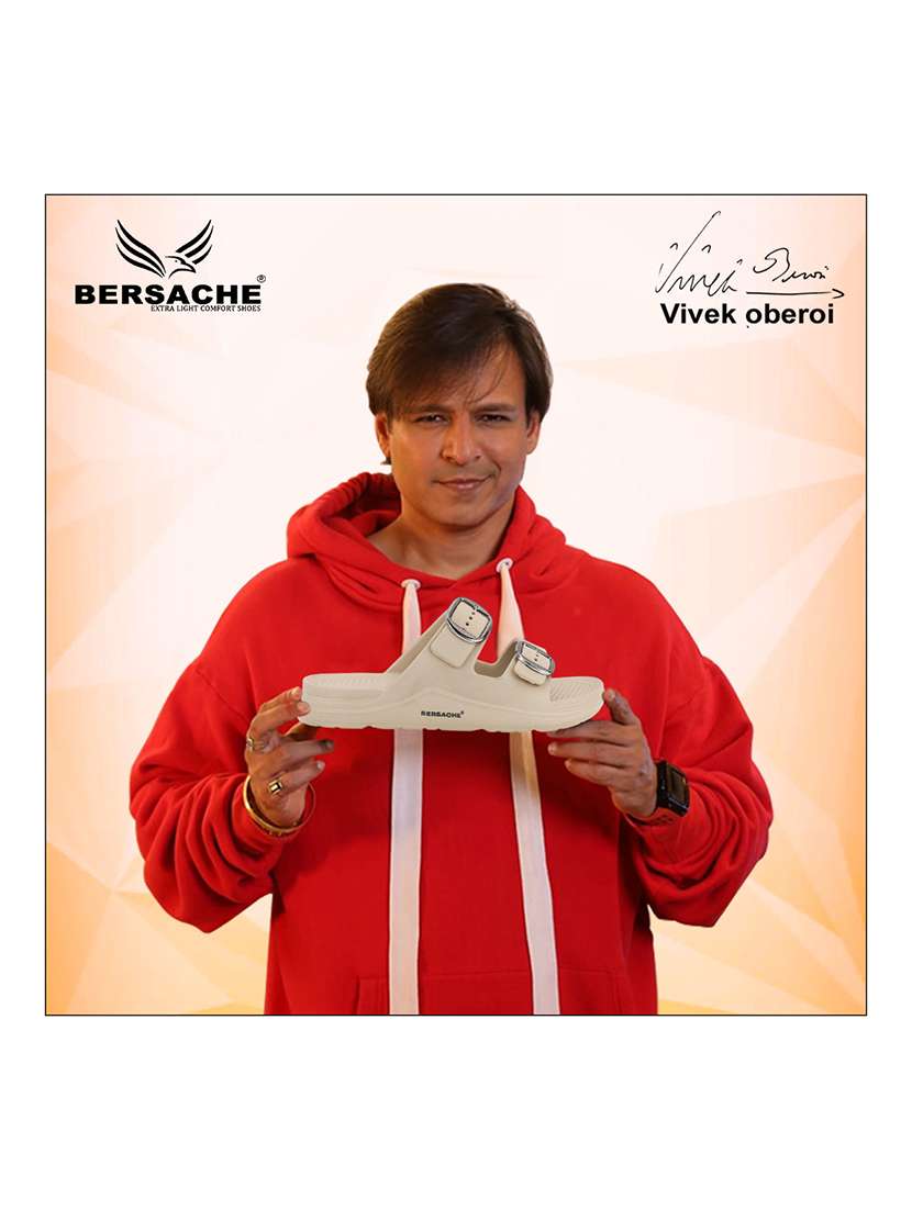 men solid slip on slider - 22317000 -  Standard Image - 5