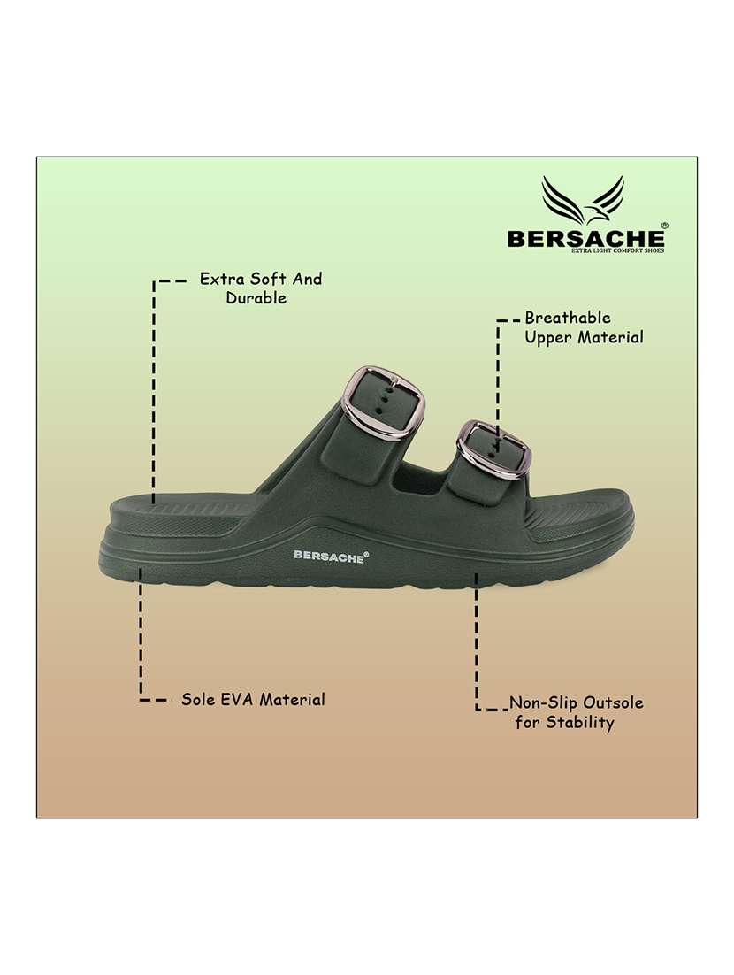 men solid slip on slider - 22317001 -  Standard Image - 3