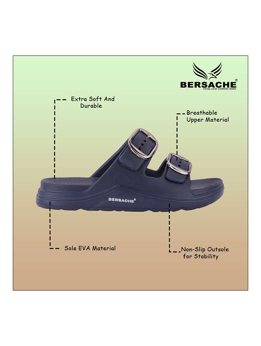 men solid slip on slider - 22317002 -  Standard Image - 3