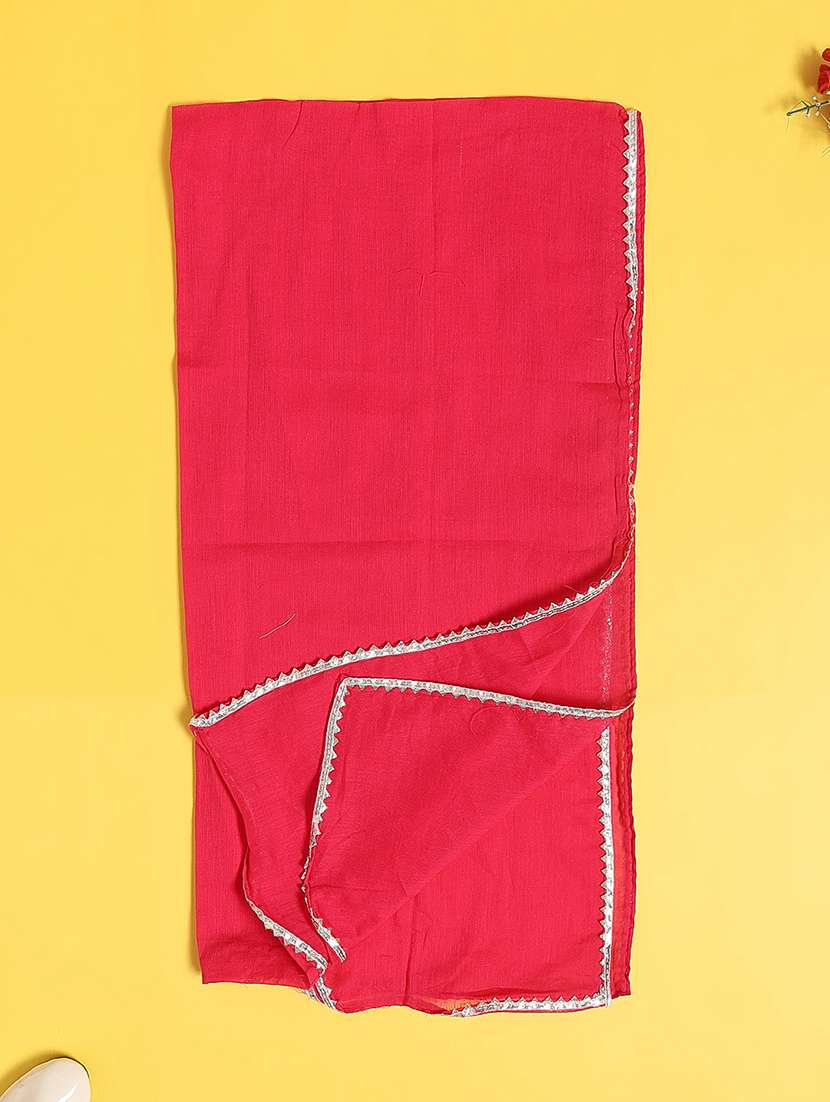 girls embroidered three quarter sleeve kurta sharara with dupatta set - 22317380 -  Standard Image - 5