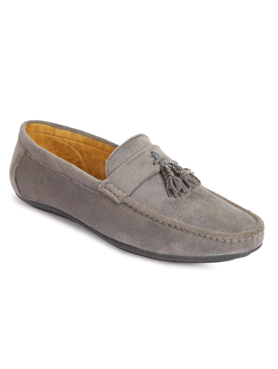 men grey slip on loafer - 22317492 -  Standard Image - 3