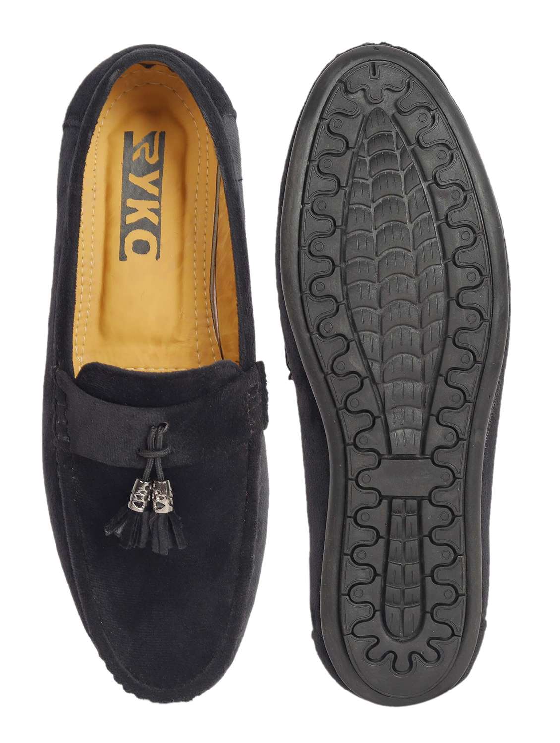 men black slip on loafer - 22317493 -  Standard Image - 8