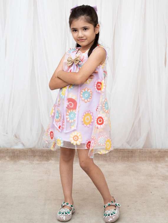 women floral sleeveless flare dress