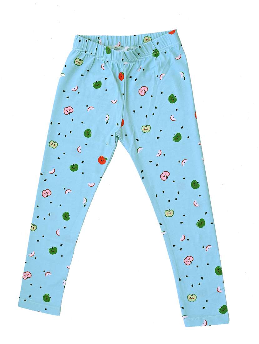 girls pack of 3 printed mid rise legging - 22317690 -  Standard Image - 3