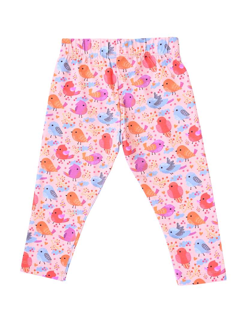 girls pack of 3 printed mid rise legging - 22317691 -  Standard Image - 3
