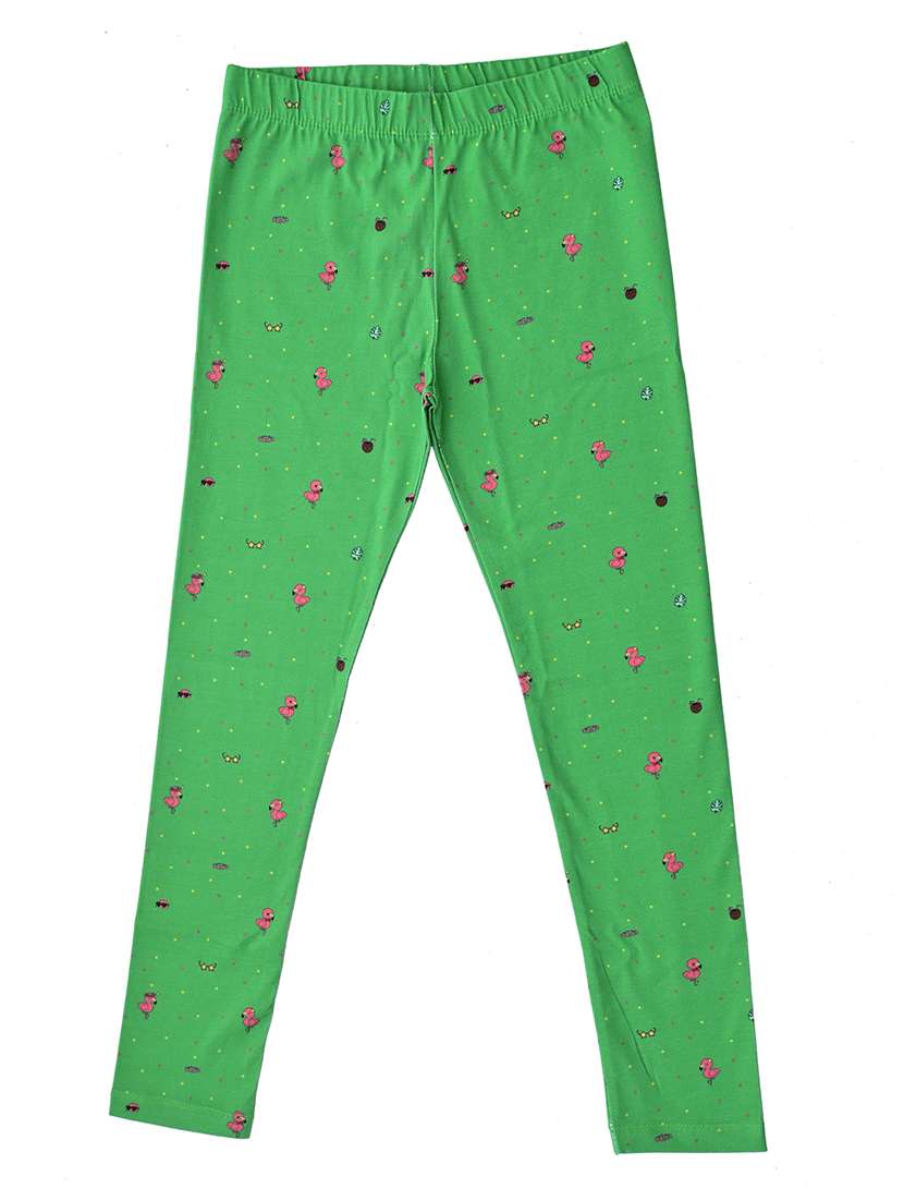 girls pack of 3 printed mid rise legging - 22317693 -  Standard Image - 3