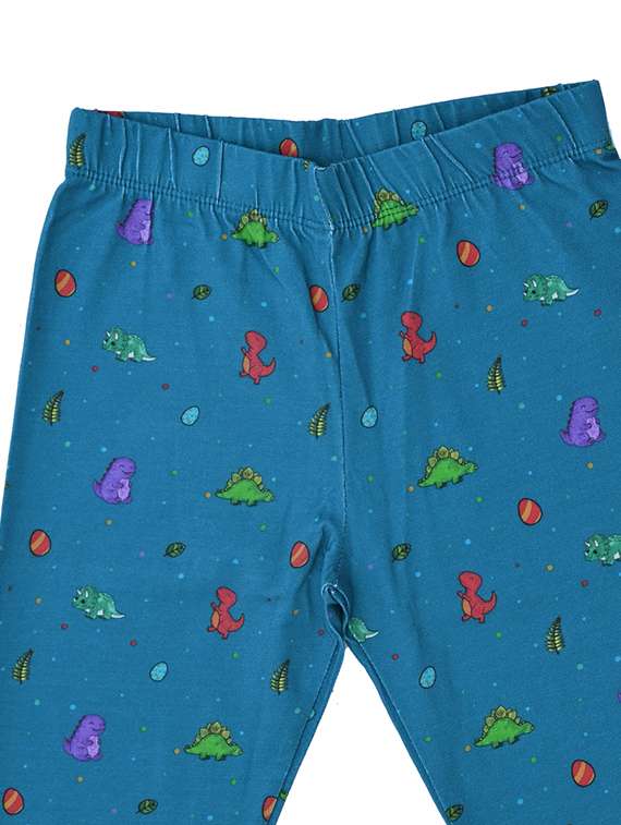 girls pack of 3 printed mid rise legging - 22317693 -  Standard Image - 5