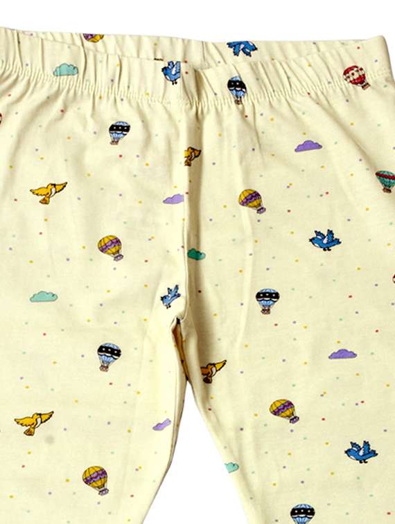 girls pack of 3 printed mid rise legging - 22317695 -  Standard Image - 5