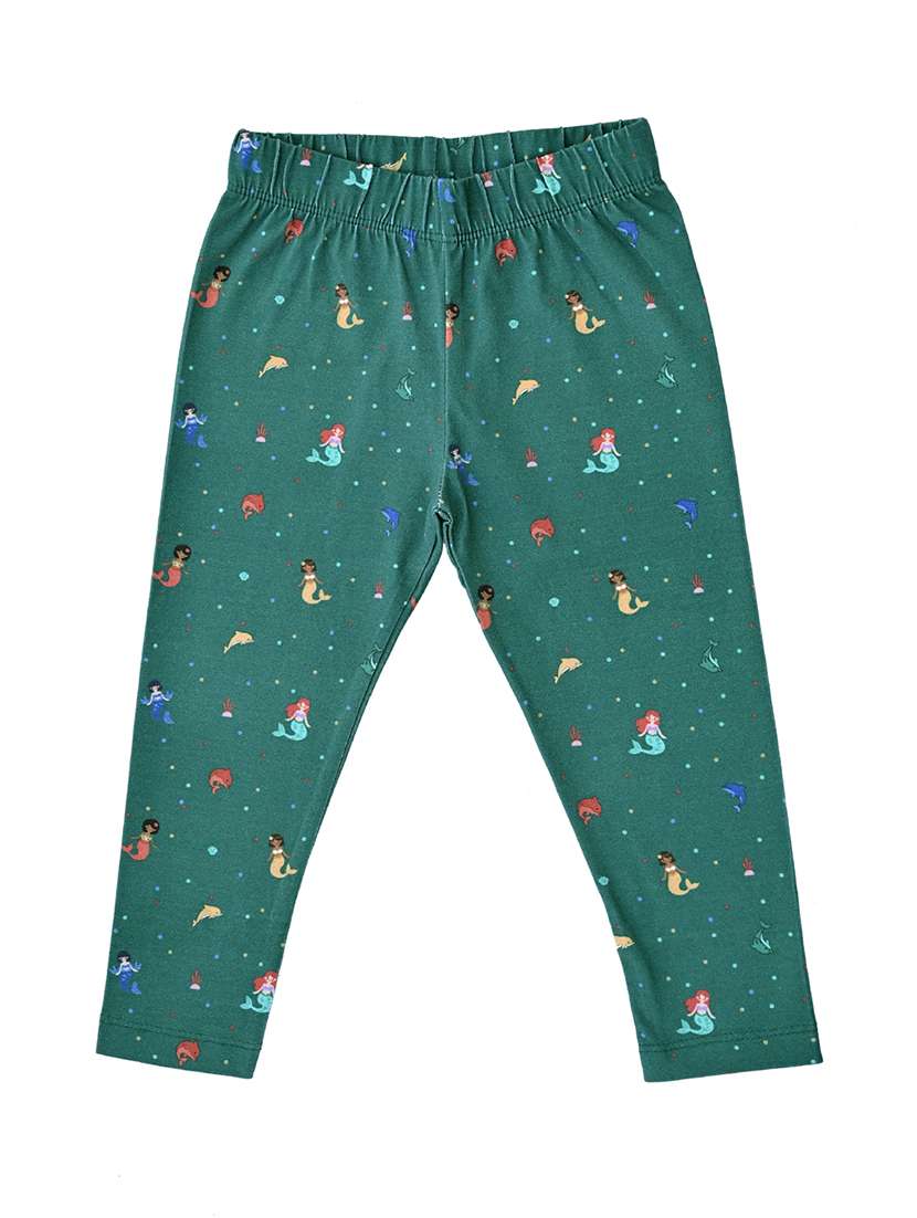 girls pack of 3 printed mid rise legging - 22317696 -  Standard Image - 3